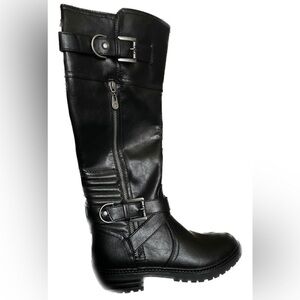 GBG Los Angeles Black Combat Boots